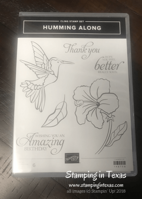 Stampin' Up! Humming Along Stamp Set. Occasions 2019 Catalog.  Stampin' Up! OnStage 2018